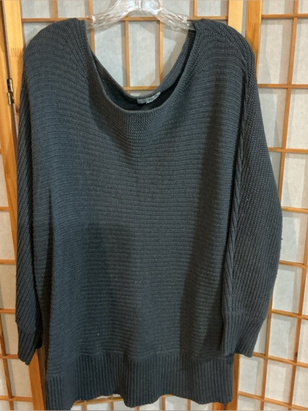 LUCKY BRAND GRAY SWEATER